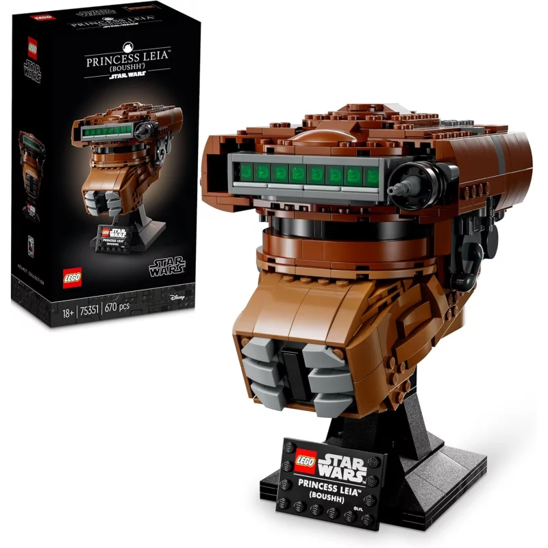 Image : LEGO Star Wars 75351 Le casque de la Princesse Leia