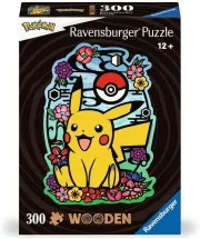 Ravensburger Puzzle En Bois Pikachu Pokemon 300 Pieces