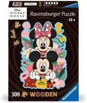 Ravensburger Puzzle En Bois Mickey Et Minnie 300 Pieces Disney