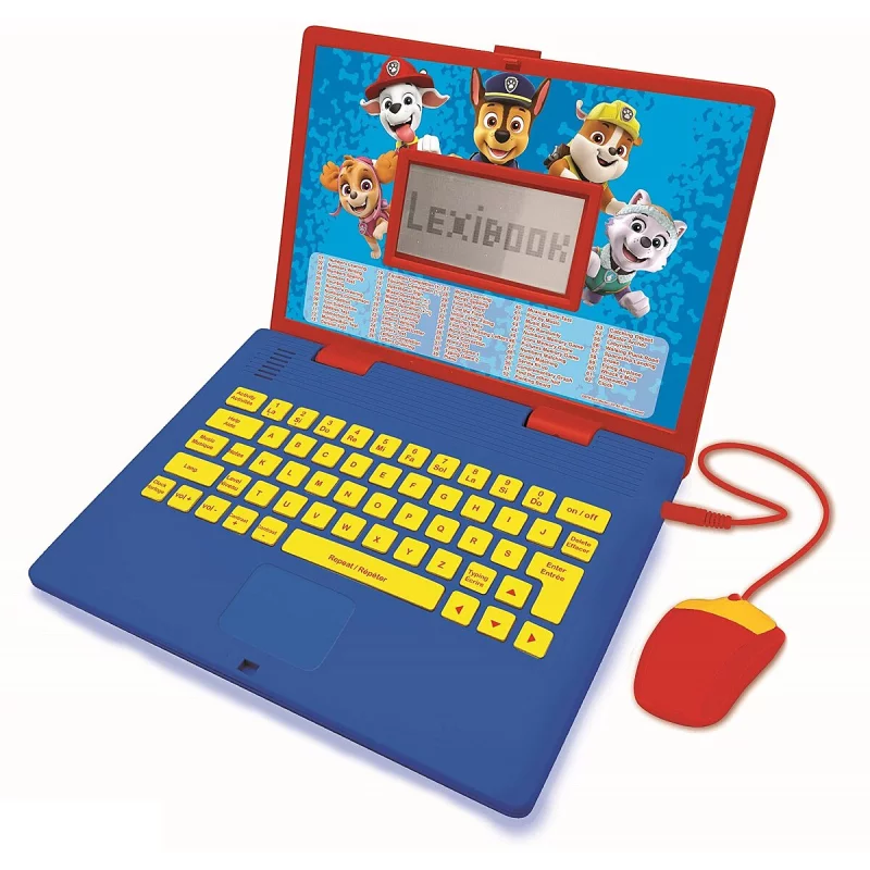 Image : LEXIBOOK Ordinateur Educatif Bilingue Pat' Patrouille