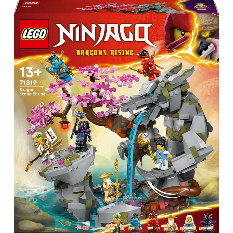 Image : LEGO NINJAGO 71819 Le sanctuaire de la roche du dragon