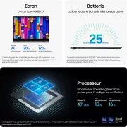 Image : SAMSUNG Galaxy Book5 Pro 360 16' U7 16Go 512Go Ordinateur portable