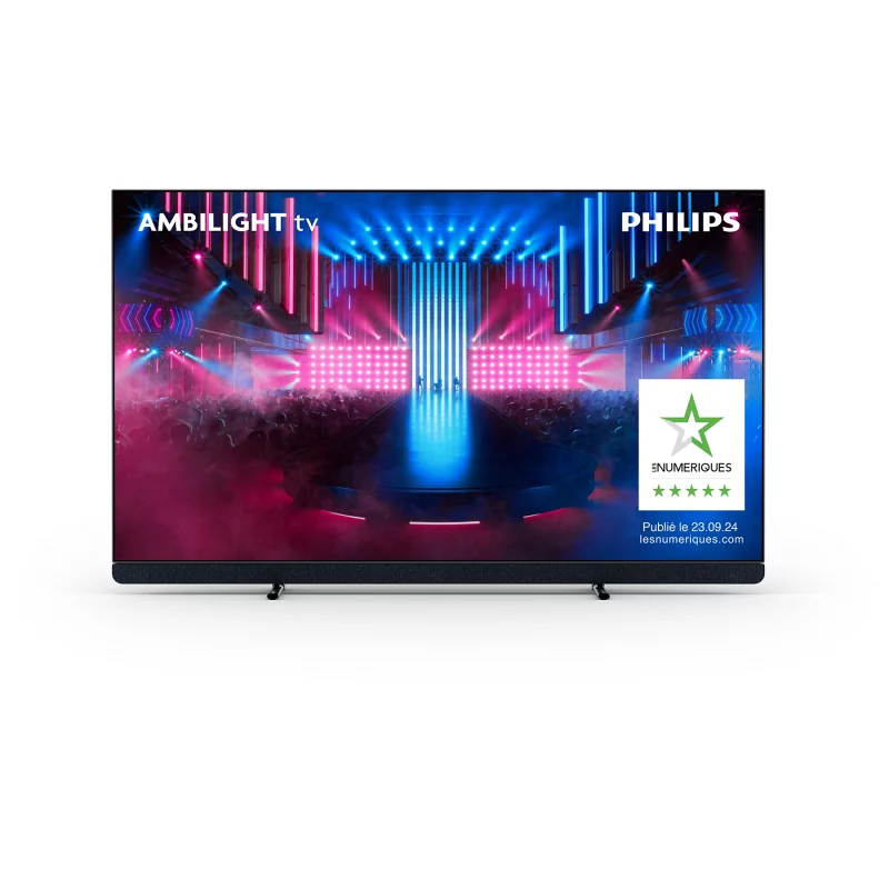 Image : PHILIPS 65OLED909 Meta Ambilight Son B&W TV OLED 65'
