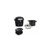 Image : MOULINEX Cookeo YY5449FB haute pression connecte + couvercle Extracrisp