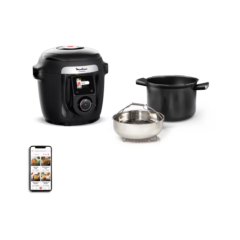 Image : Moulinex Cookeo Wifi 9-en-1 CE952810 Multicuiseur