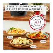 Image : Moulinex Cookeo Wifi 9-en-1 CE952810 Multicuiseur