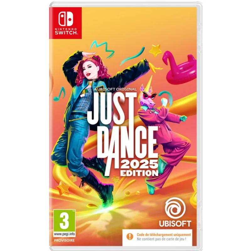 Image : Just Dance 2025 Code In A Box Nintendo Switch
