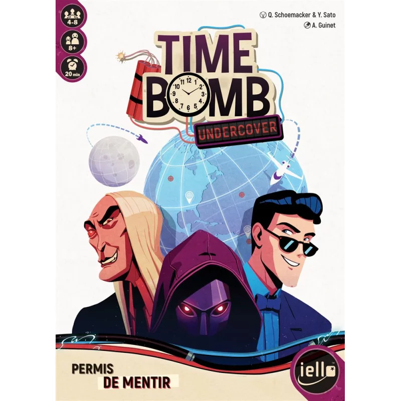 Image : Timebomb Undercover Iello Jeu d’ambiance
