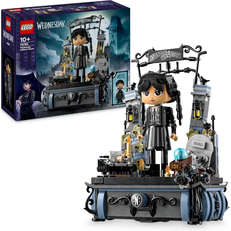 Image : LEGO Wednesday 76780 Figurine de Mercredi Addams