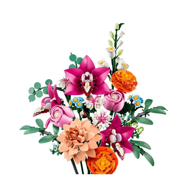Image : LEGO The Botanical Collection 10342 Le joli bouquet de fleurs roses