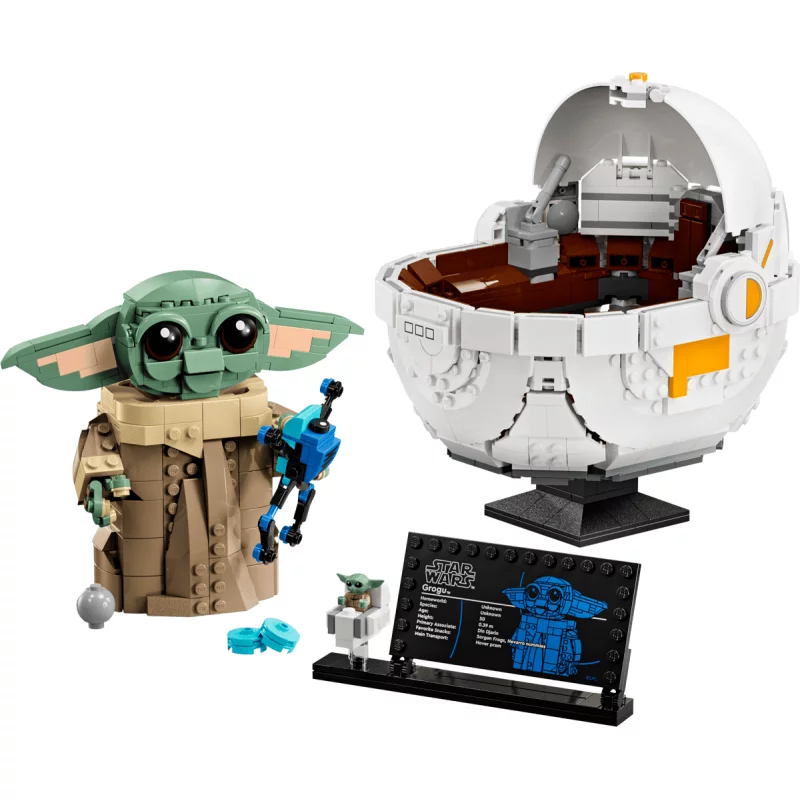 Image : LEGO Star Wars 75403 Grogu et son landau
