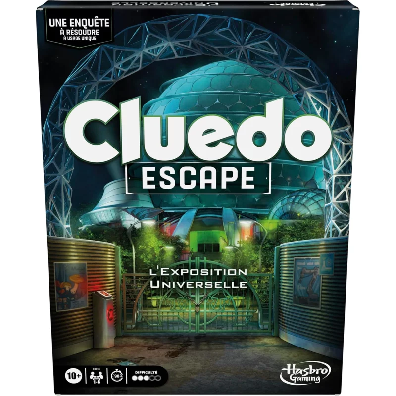 Image : Hasbro Gaming Cluedo Escape L'exposition universelle