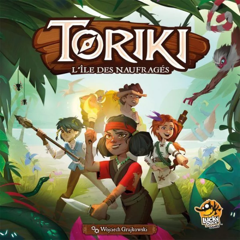 Image : Lucky Duck Games Toriki L'ile des Naufrages