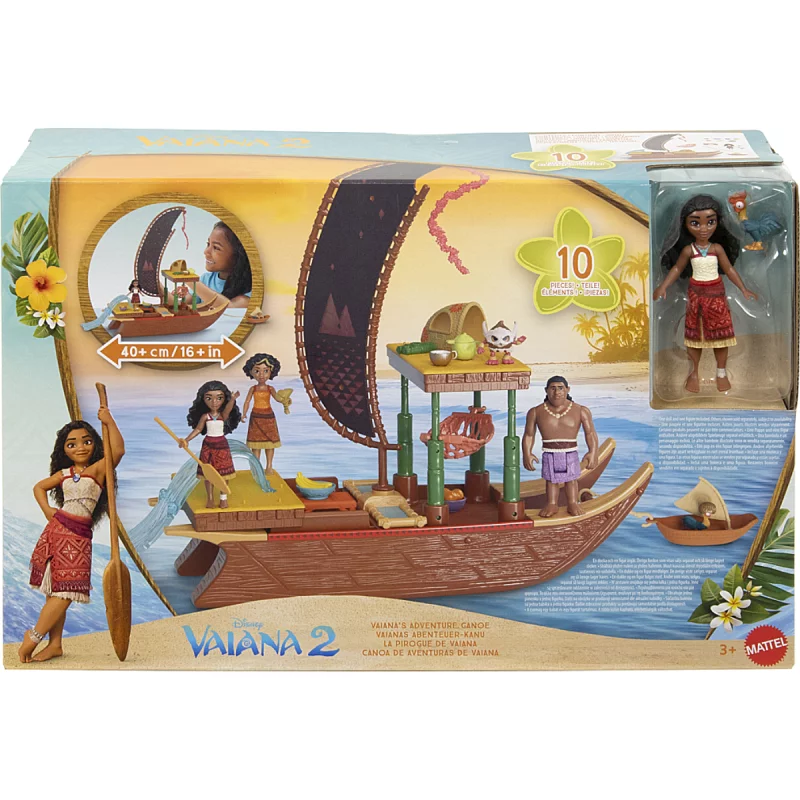 Image : Poupee Disney Princesses La Pirogue de Vaiana