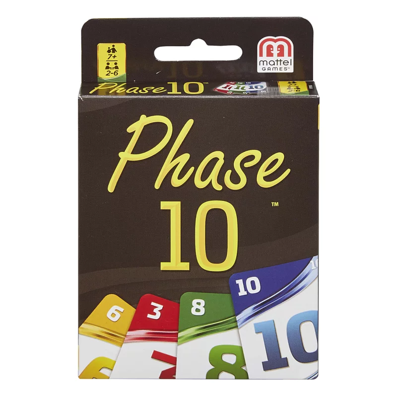 Image : MATTEL Phase 10 Jeu de cartes