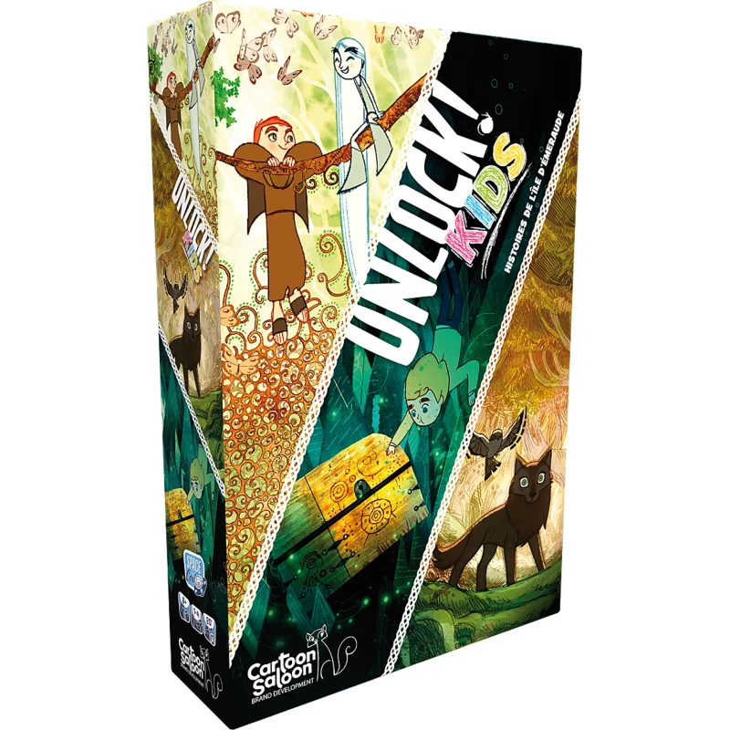Image : Asmodee Unlock ! Kids Histoire de l'ile d'emeraude