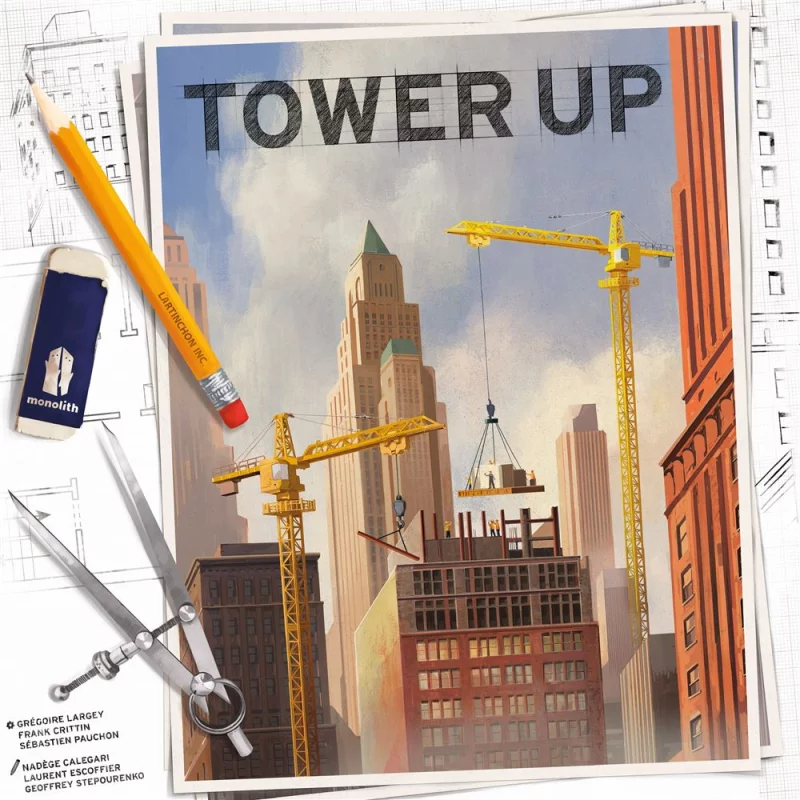 Image : Asmodee Tower Up Jeu de strategie