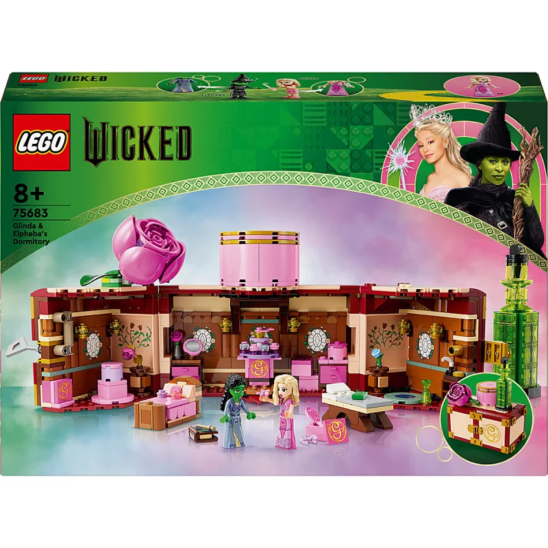Image : LEGO Wicked 75683 Le dortoir de Glinda et d’Elphaba