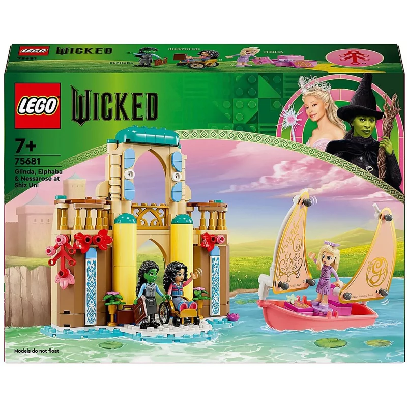 Image : LEGO Wicked 75681 Glinda Elphaba et Nessarose a l’universite de Shiz