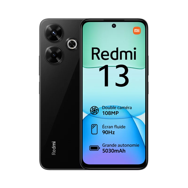 Image : XIAOMI Redmi 13 4G 256Go Noir