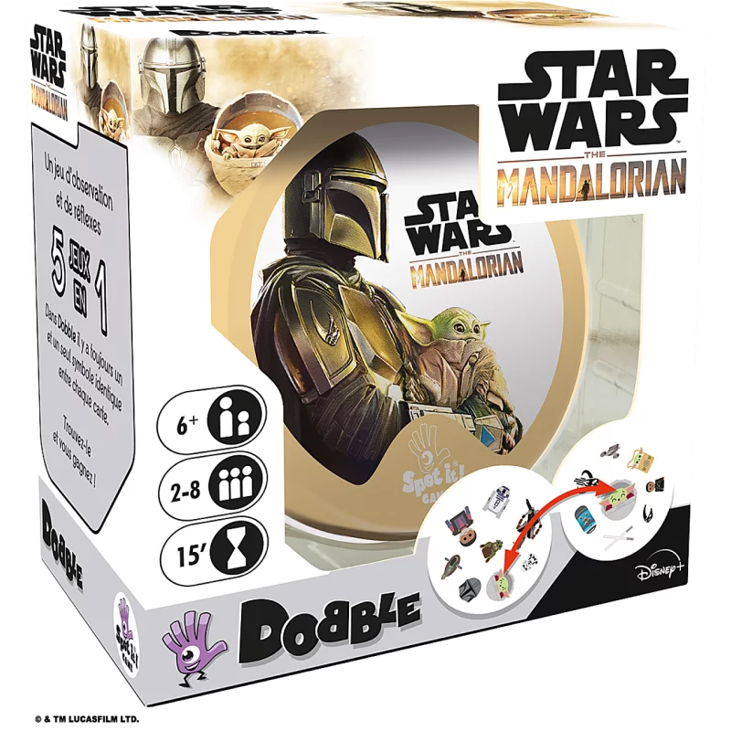 Image : Dobble : Star Wars The Mandalorian