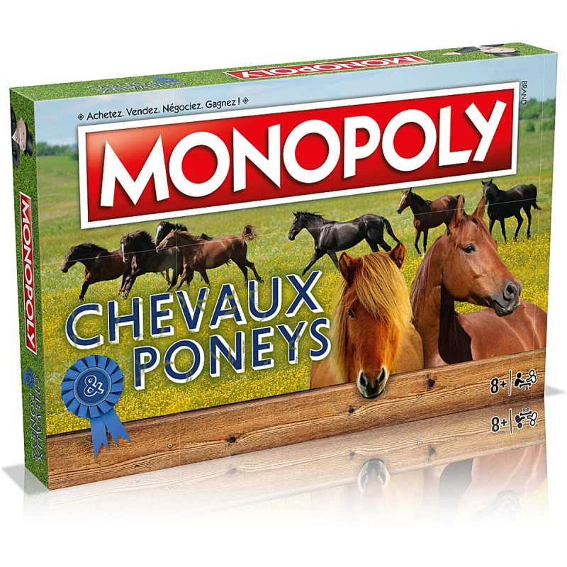 Image : Monopoly Chevaux et Poneys Winning Moves