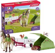 Schleich 42533 HORSE CLUB – Aventures au camping de Sarah
