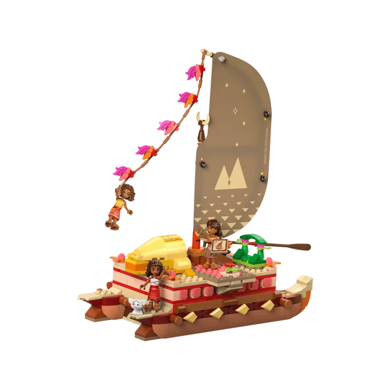 Image : LEGO 43270 Le bateau d'aventure de Vaiana Disney