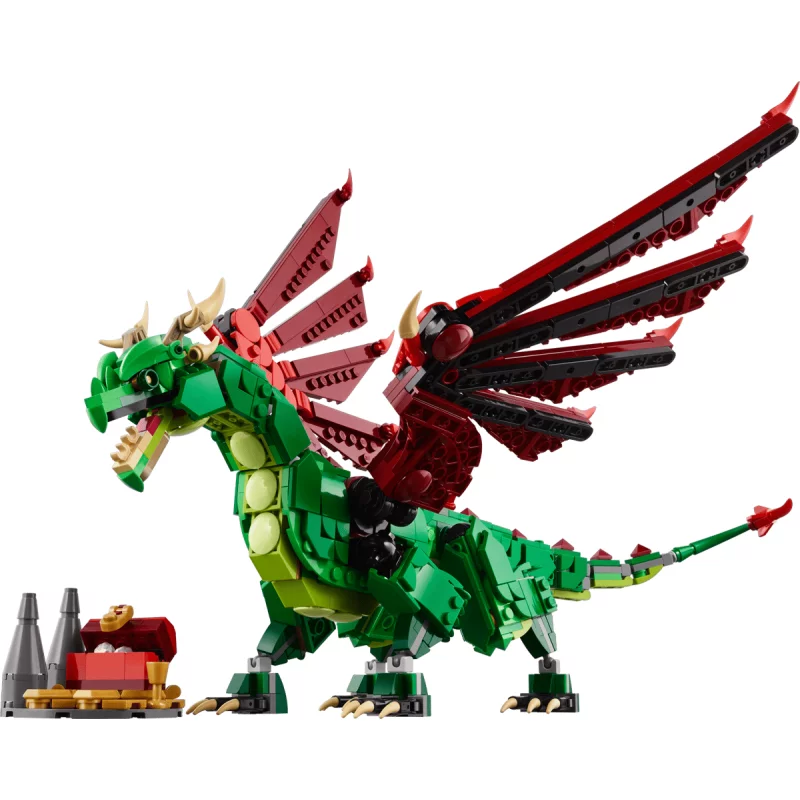 Image : LEGO 31161 Le dragon medieval Creator 3-en-1
