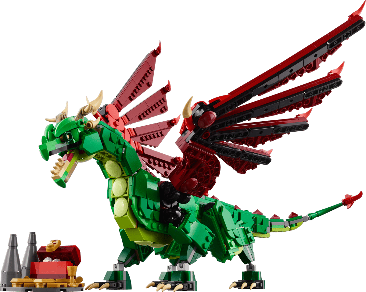 Image : LEGO 31161 Le dragon medieval Creator 3-en-1