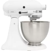 Image : Kitchenaid 5K45SSEWH Robot Patissier Classic Blanc