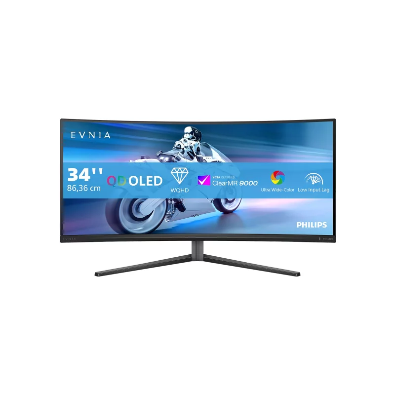 Image : PHILIPS 34M2C6500 Incurve 34'' QD OLED Ecran PC Gamer
