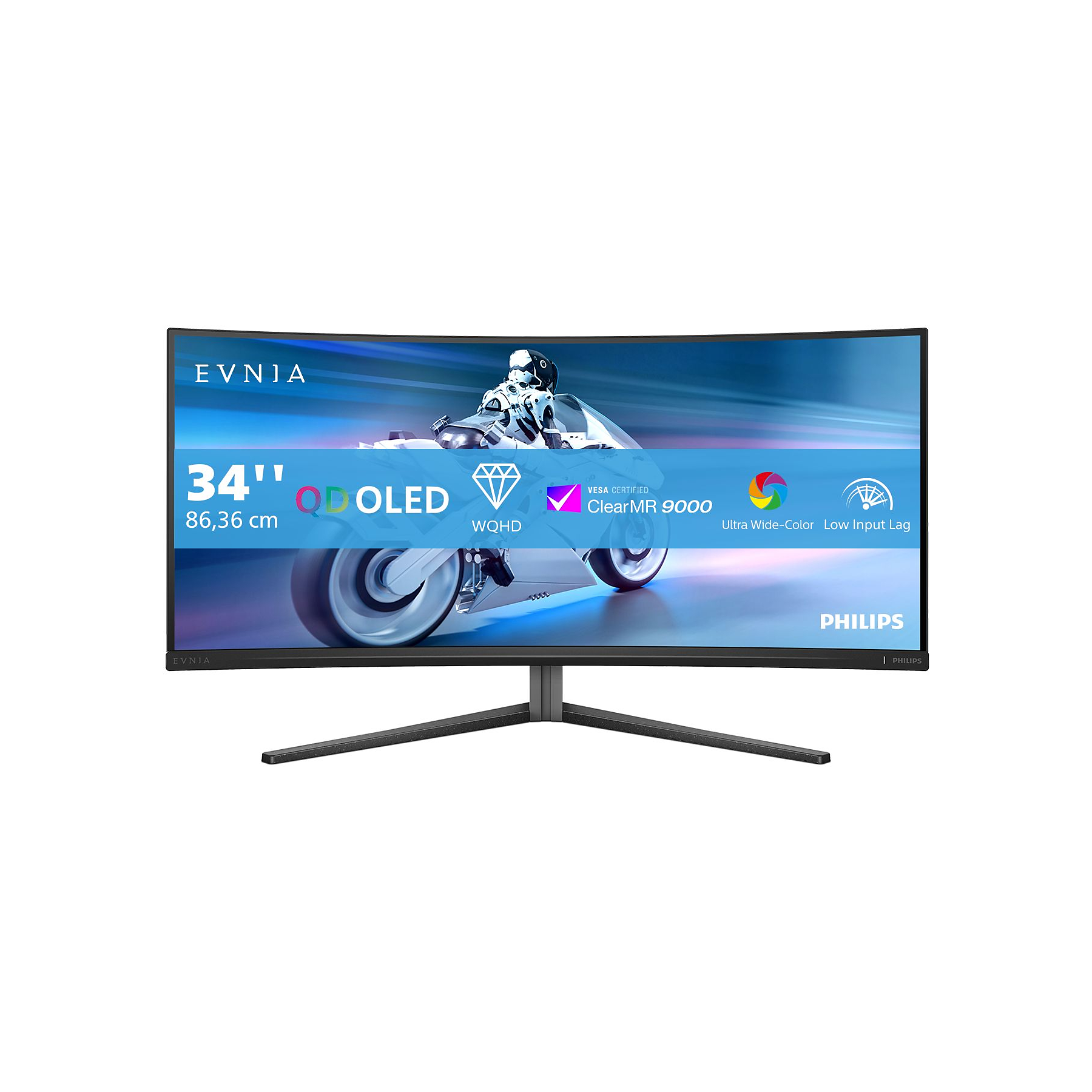 Promo PHILIPS 34M2C6500 Incurve 34'' QD OLED Ecran PC Gamer