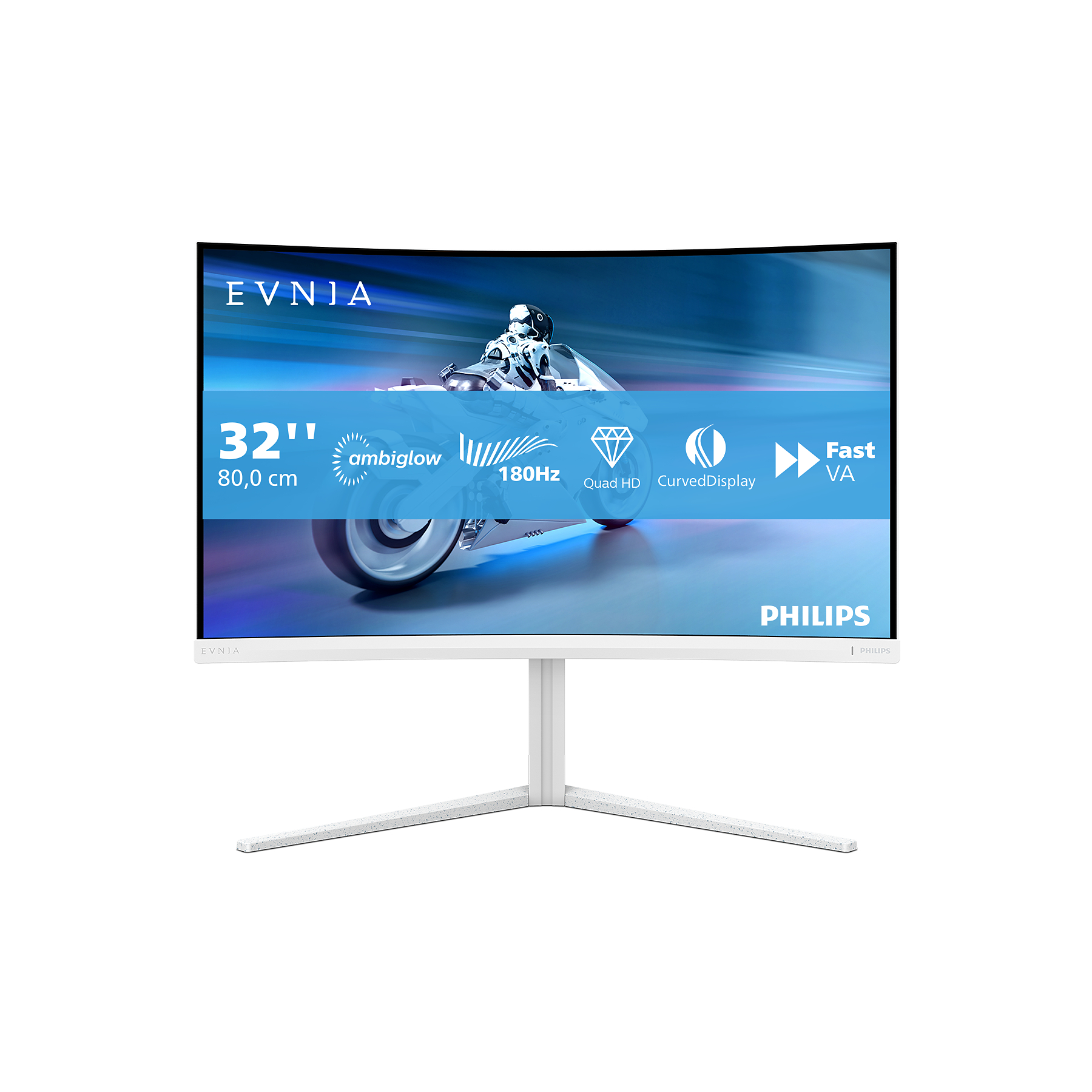 PHILIPS 32M2C5501 Incurve 32'' VA Ecran PC Gamer | Soldes 2026 et promos