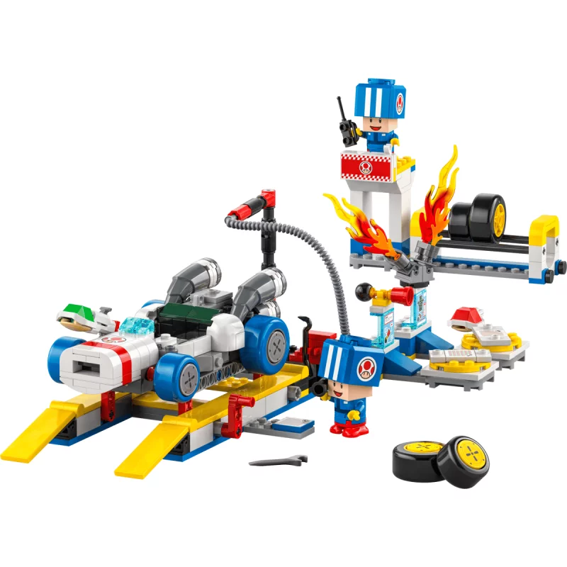 Image : LEGO 72035 Garage de Toad Super Mario Mario Kart