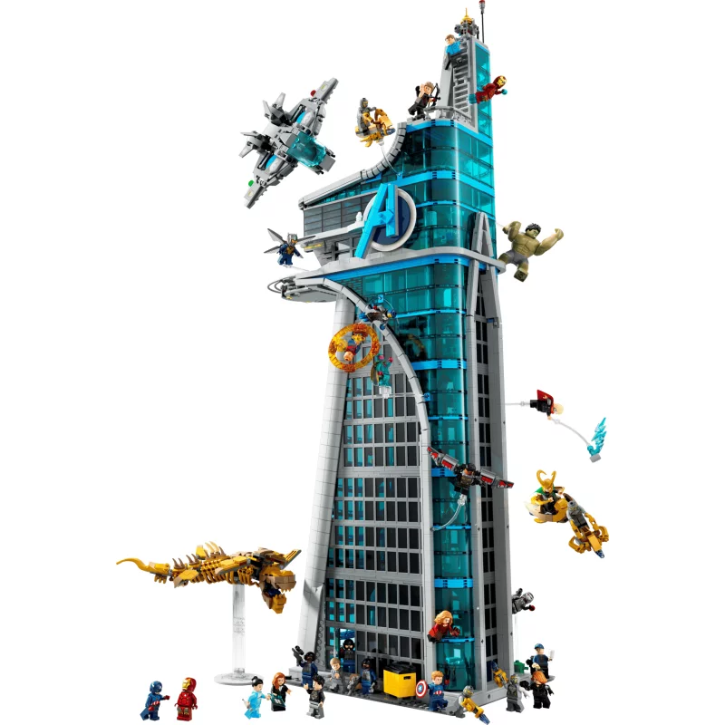 Image : LEGO 76269 La tour des Avengers Marvel
