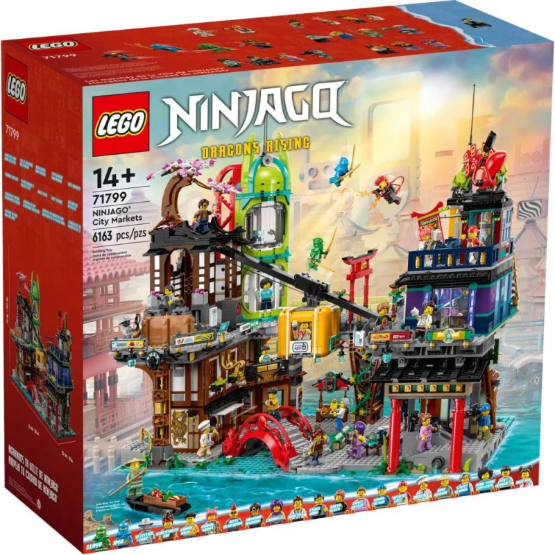 Image : LEGO 71799 Les marches de NINJAGO City