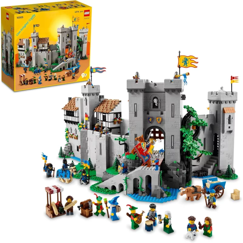 Image : LEGO 10305 Le chateau des Chevaliers du Lion Icons
