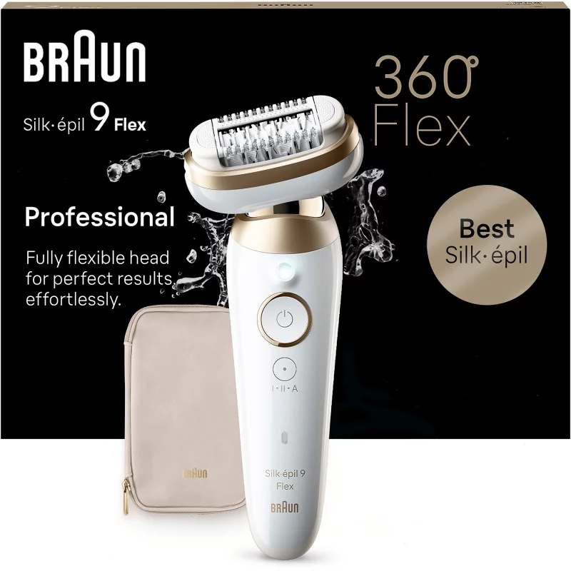 Image : BRAUN Silk-Epil SES9-011 3D Epilateur electrique