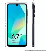Image : SAMSUNG Galaxy A16 128Go Bleu nuit 4G Smartphone