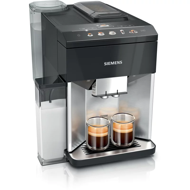 Image : SIEMENS EQ500 INTEGRAL INOX Noir Expresso Broyeur