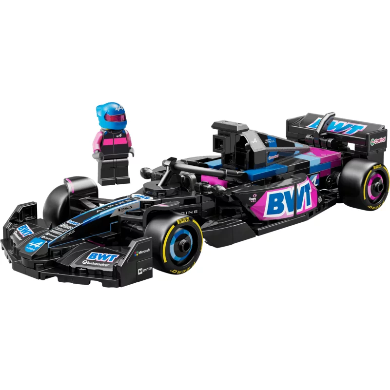 Image : LEGO 77248 Voiture F1 BWT Alpine Team A524 Speed Champions