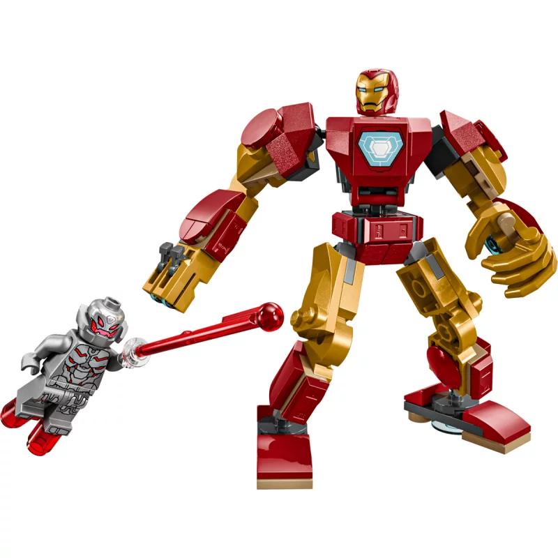 Image : LEGO 76307 Le robot d'Iron Man contre Ultron Marvel