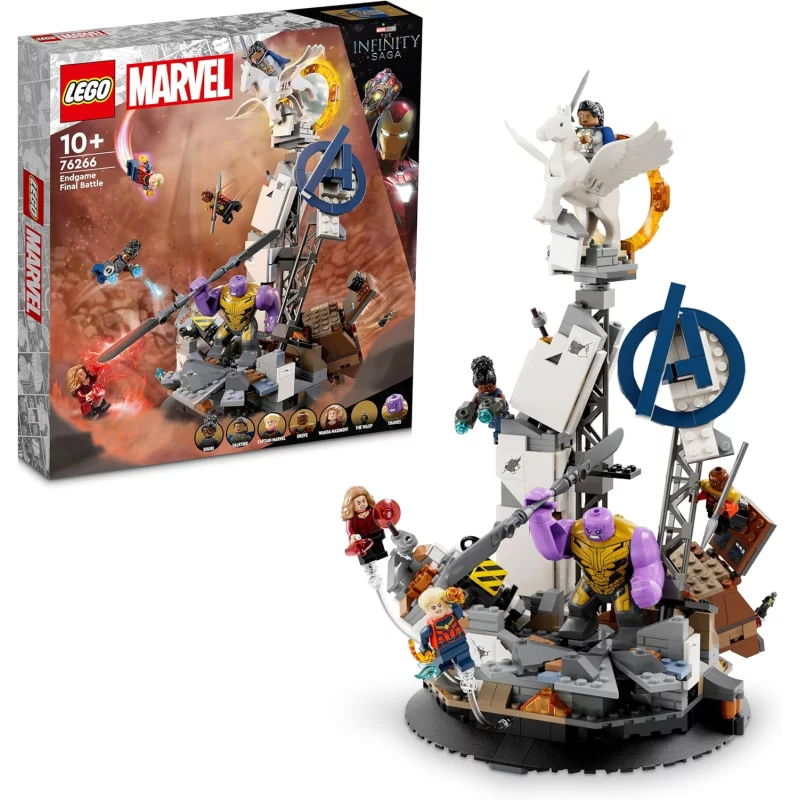 Image : LEGO 76266 Endgame - Le combat final Marvel