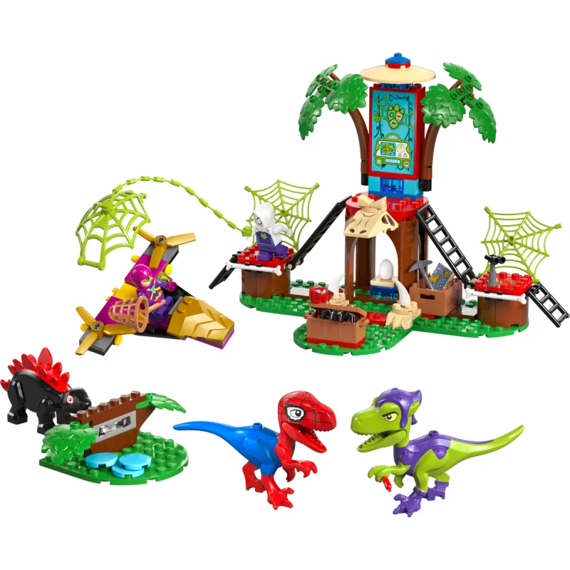 Image : LEGO 11200 Spidey contre le raptor de Gobby a la cabane dans l'arbre Marvel