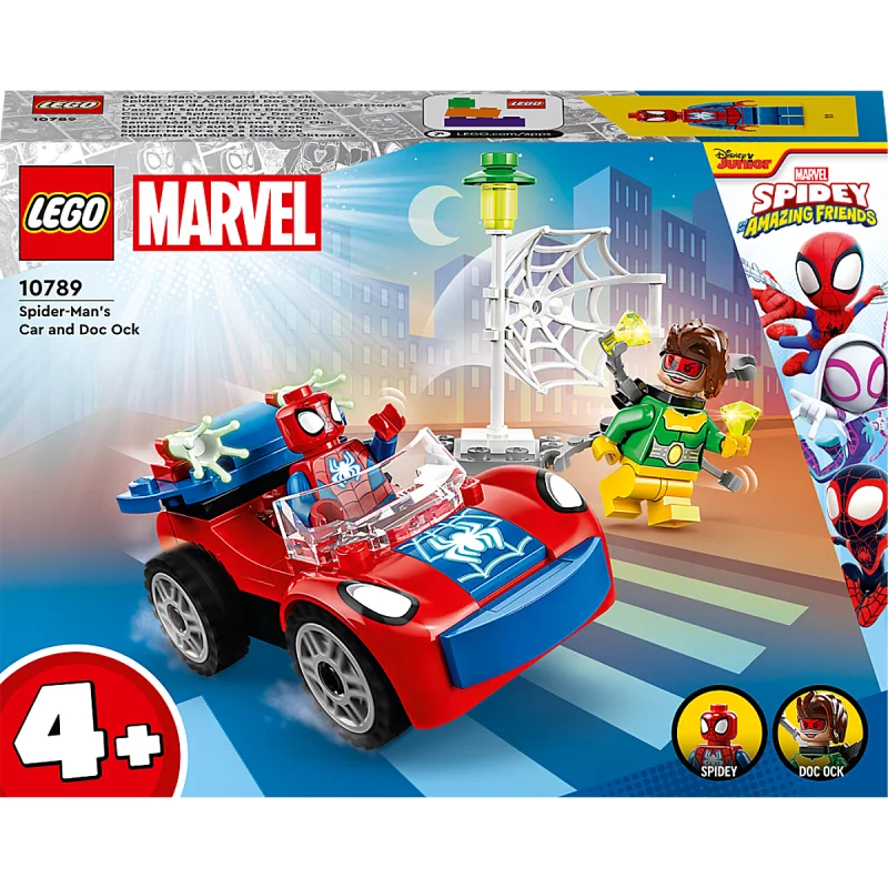 Image : LEGO 10789 La voiture de Spider-Man et Docteur Octopus Marvel
