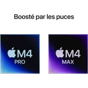 Image : Apple MacBook Pro 16' 512 Go SSD 24 Go M4 Pro Argent - MX2T3FN/A