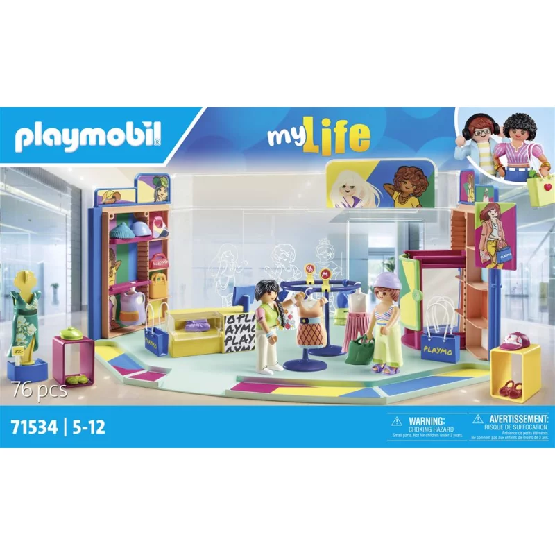 Image : Playmobil 71534 Boutique de vetements My Life
