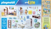 Image : Playmobil 71611 Salle de bains avec douche et baignoire My Life