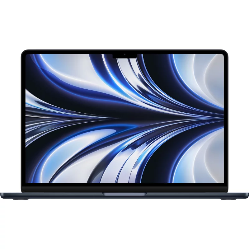 Image : Apple MacBook Air 13' 256 Go SSD 16 Go Puce M2 Minuit - MC7X4FN/A